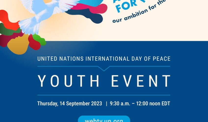 An image of the United Nations Youth Event