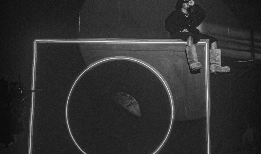 Poster for Olamide's tenth solo album 'Ikigai' featuring Asake, Fireboy DML and Lil Kesh.