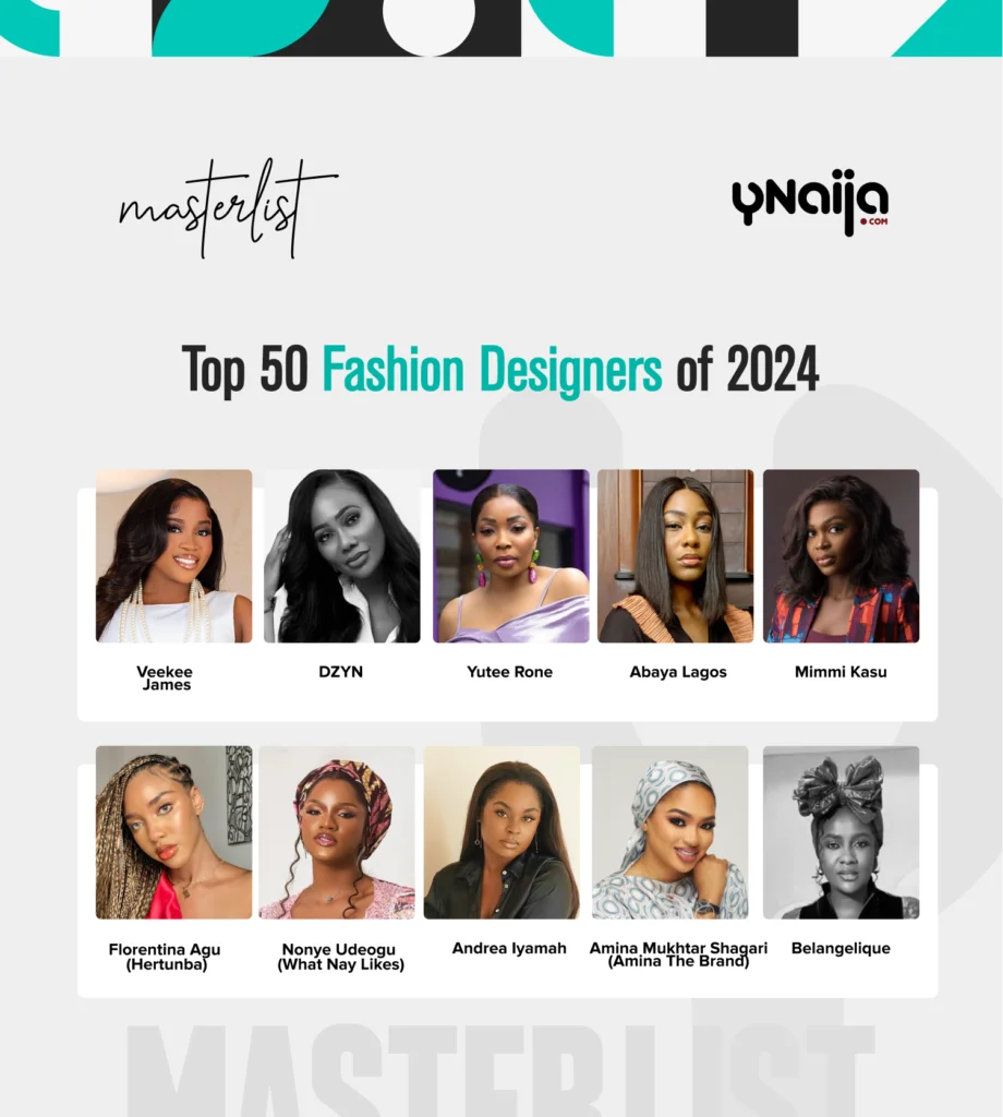 Top 50 Fashion Designers in Nigeria