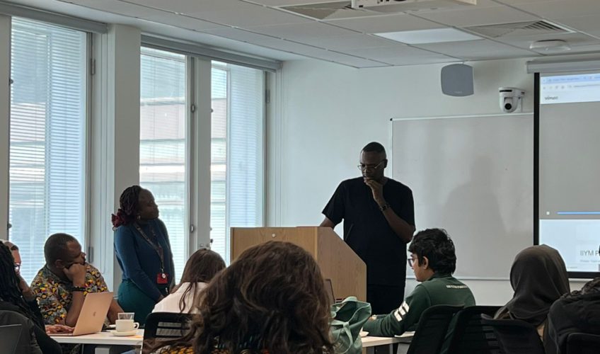 Chude Jideonwo Speaks at London School of Economics Event on Strategic Communication and Land Restoration