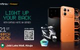 Infinix Set to “Light Up Your Back” with Immersive Note 60 Pro Experience in Abuja