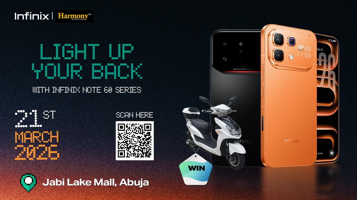 Infinix Set to “Light Up Your Back” with Immersive Note 60 Pro Experience in Abuja