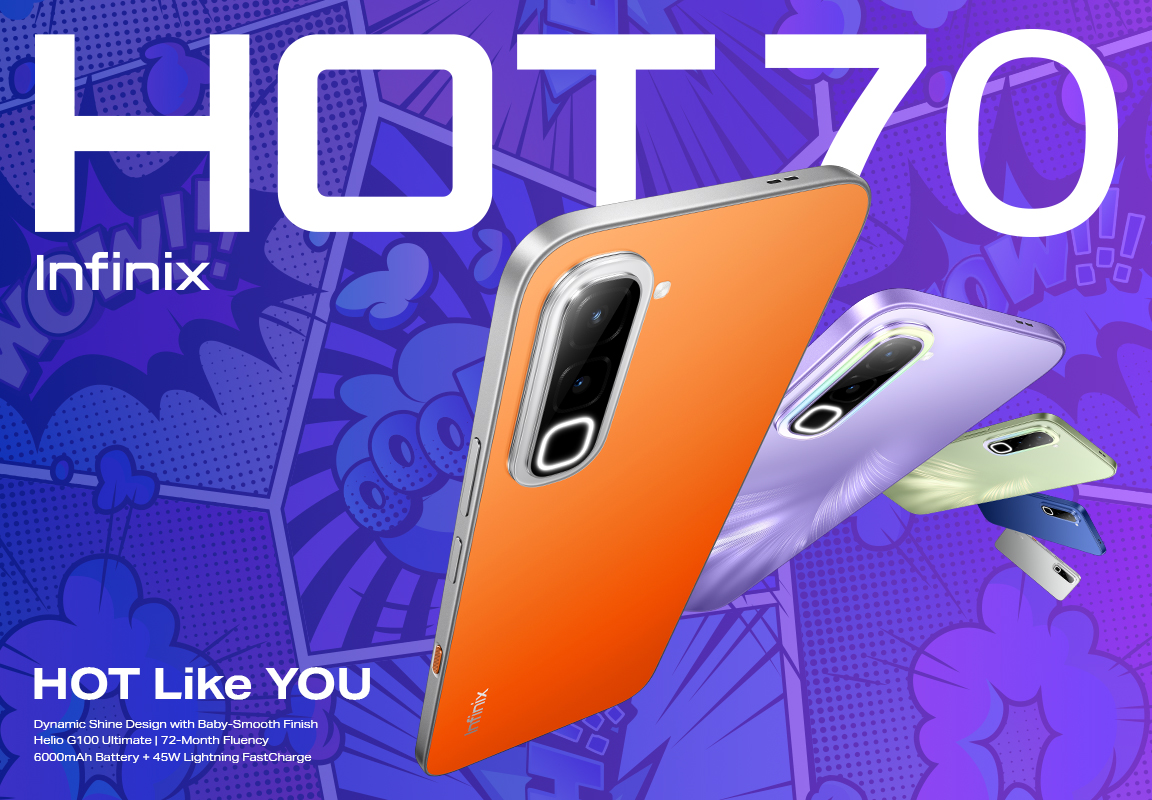 Infinix HOT 70 Series: The Smartphone That Lets You Wear Your Personality
