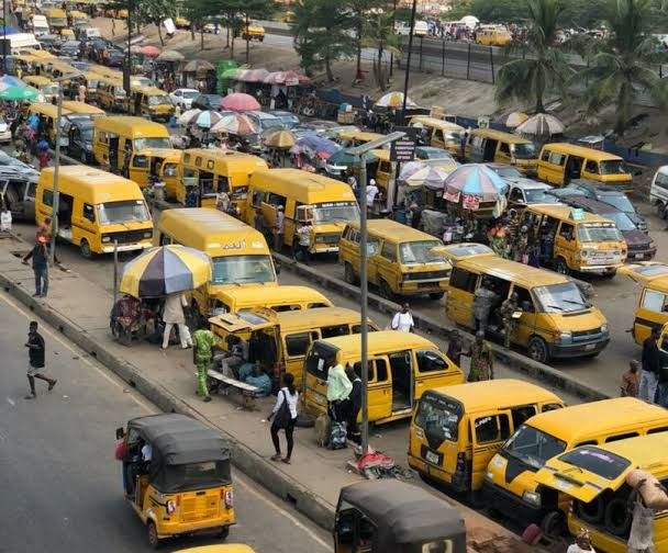 Lagos Market Scene