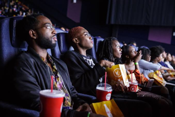 Cinema goers