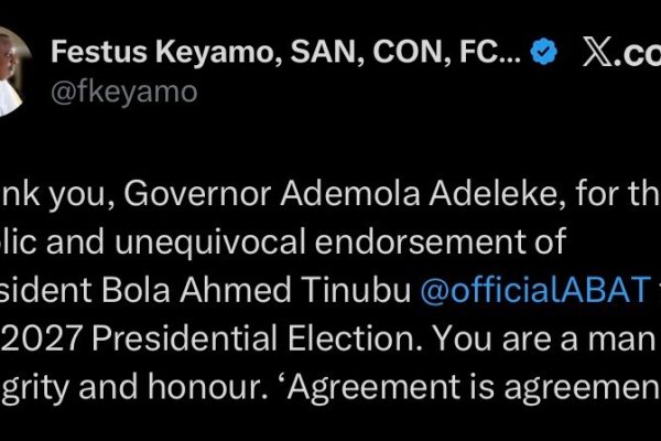 Festus Keyamo Tweet