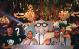 Oga9ja Gifts Newlyweds ₦10 Million, Showers Guests With Cash At Peller-Jarvis Wedding