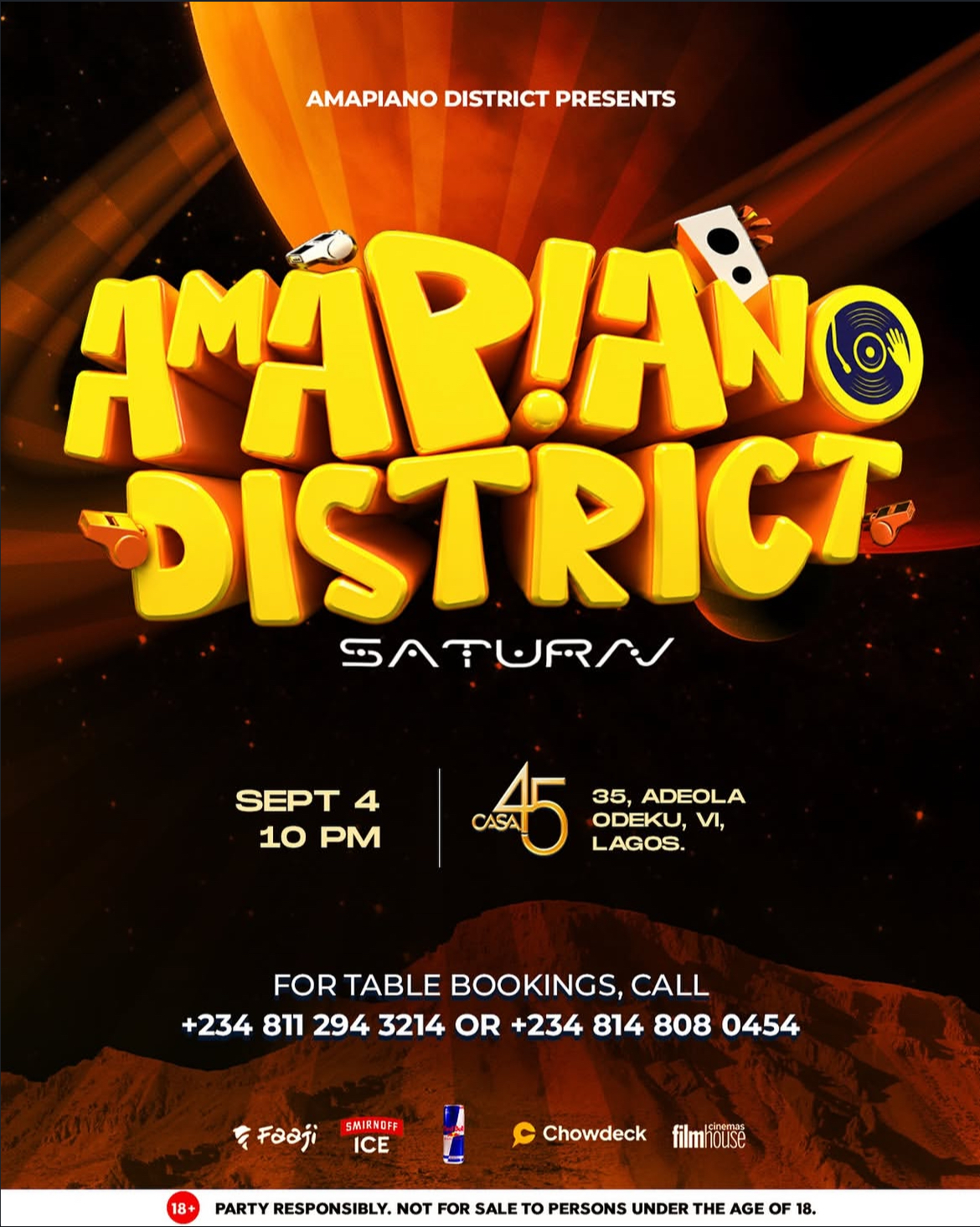 Events Happening In Lagos This Weekend (September 4th- September 6th)